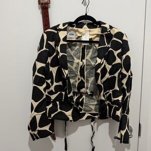 VINTAGE MOSCHINO B&W Blazer